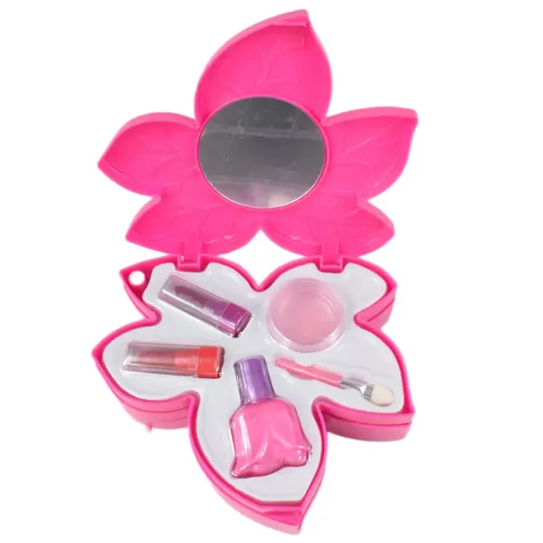 Sparkle & Glitter: Set di trucco a tre livelli a forma di foglia con specchio immagine 3