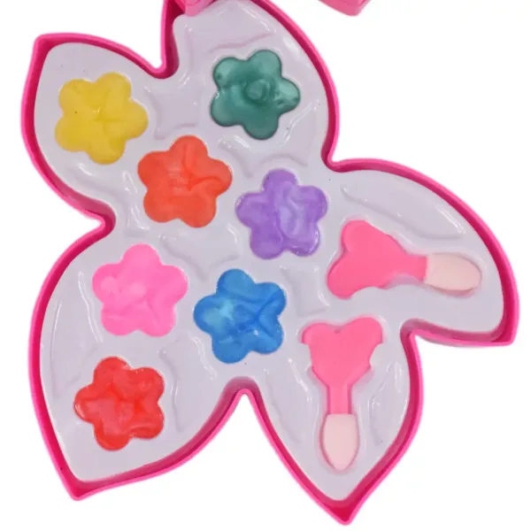 Sparkle & Glitter: Set di trucco a tre livelli a forma di foglia con specchio immagine 6