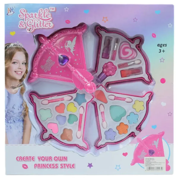 Sparkle & Glitter: Set di trucco a tre livelli a forma di freccia immagine 7