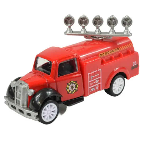 Speed Racer: Camion dei pompieri a ruota libera in diverse varianti 7cm 1 pezzo immagine 4