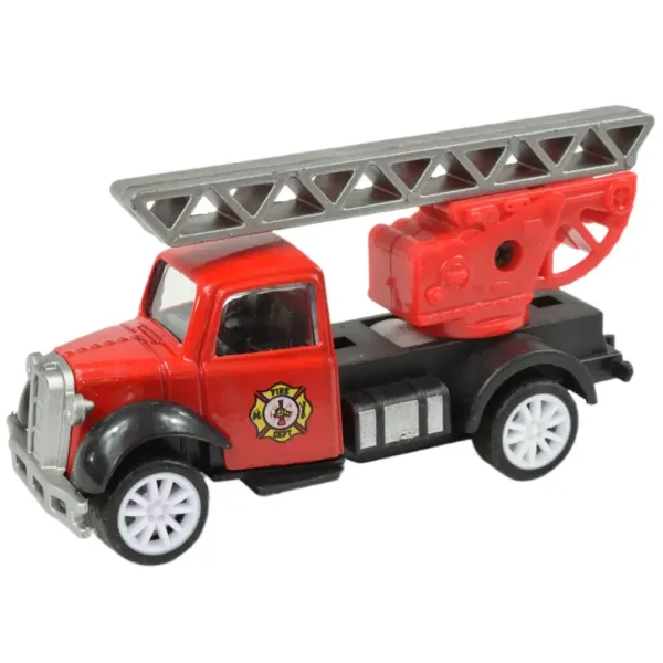 Speed Racer: Camion dei pompieri a ruota libera in diverse varianti 7cm 1 pezzo immagine 6