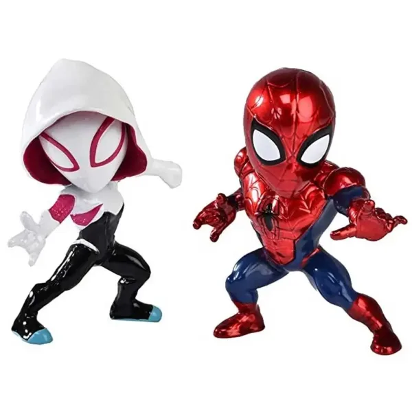 Spider-Man: Spider e i suoi fantastici amici figura dazione in metallo premium 7cm in diverse varianti 1 pezzo - Jada Toys immagine 2