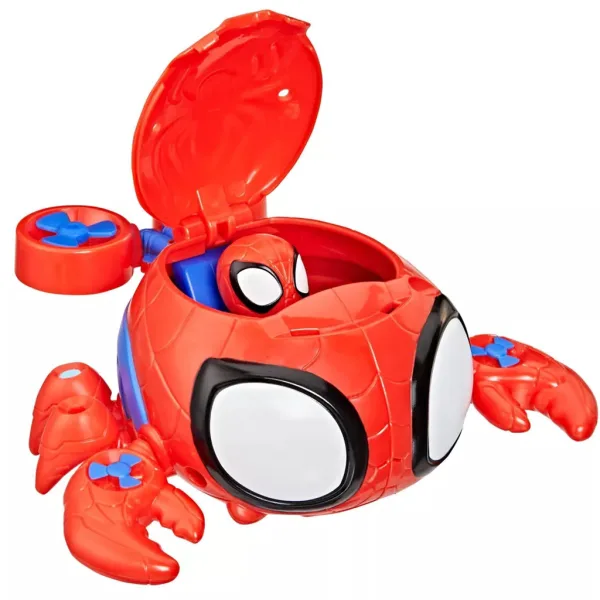 Spidey e i suoi fantastici amici: Figure Waterwebs e veicoli cambia-colore - Spider Crab - Hasbro immagine 2