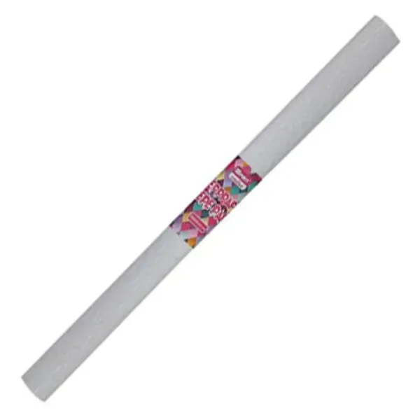 Spirit: Carta crespa color argento 200x50cm immagine 1