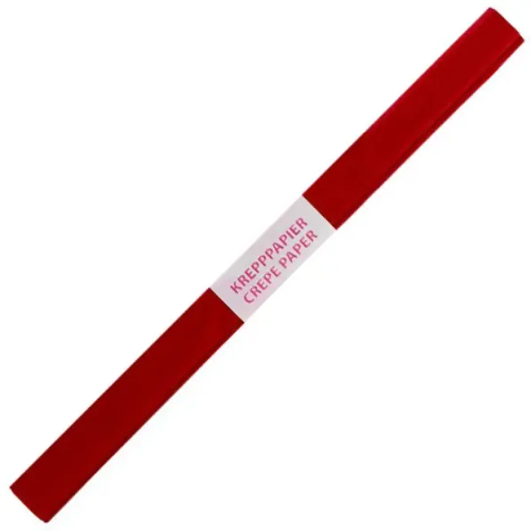 Spirit: Carta crespa color bordeaux 200x50cm immagine 1