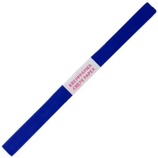 Spirit: Carta crespa colore blu scuro 200x50cm immagine 1