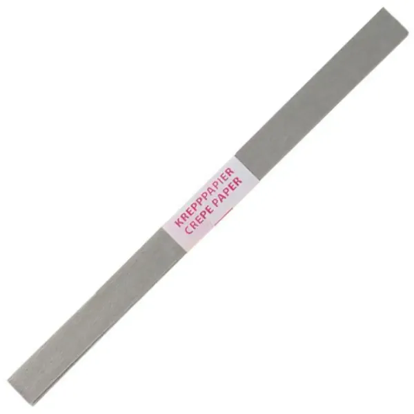 Spirit: Carta crespa colore grigio 200x50cm immagine 1