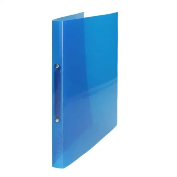 Spirit: Cartella ad anelli trasparente blu 30mm A4 immagine 2