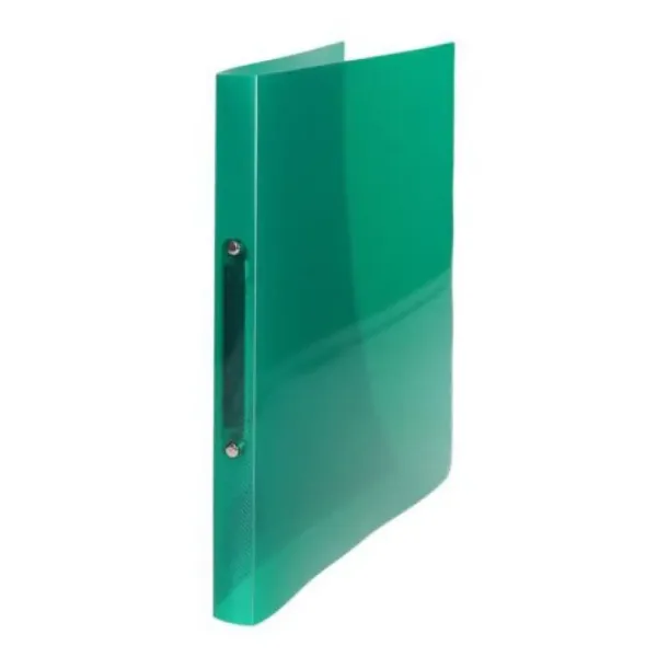 Spirit: Cartella ad anelli trasparente verde 30mm A4 immagine 2