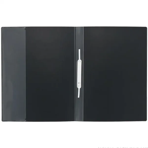 Spirit: Cartella con anelli con porta carte colore nero formato A4 immagine 2