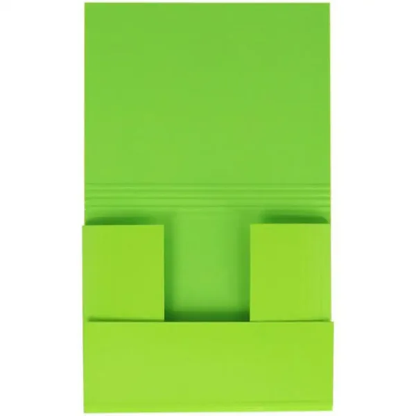 Spirit: Cartella in cartone con elastico verde neon formato A4 spessore 30mm immagine 2