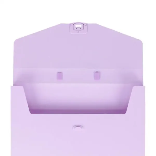 Spirit: Cartella portadocumenti classica viola con manico A4 immagine 2