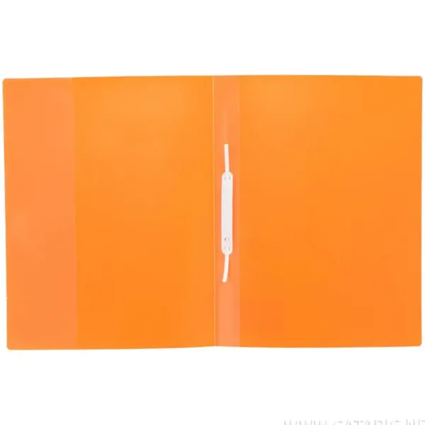 Spirit: Cartellina ad anelli con porta carte colore arancione A4 immagine 2