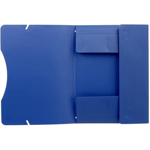Spirit: Cartellina elastica blu scuro formato A4 immagine 2