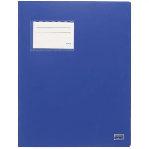 Spirit: Cartellina raccoglitore con portacarte colore blu scuro A4 immagine 1