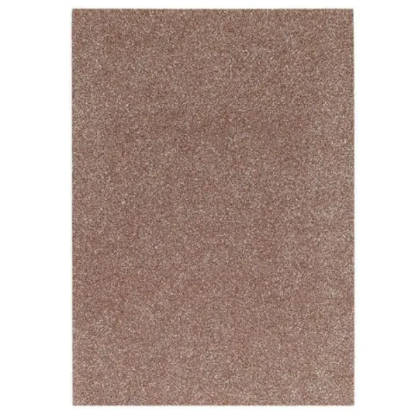 Spirit: Foglio di schiuma decorativa autoadesiva con glitter, colore marrone, formato A4, 1 pezzo immagine 1