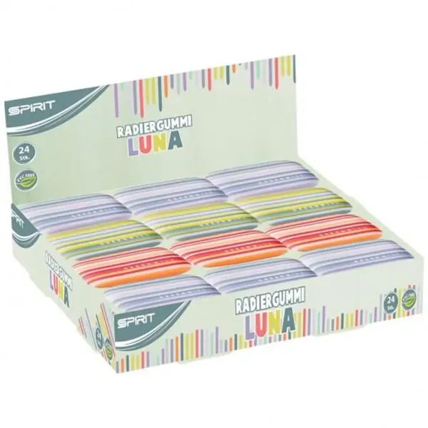 Spirit: Gomma colorata a strisce in diverse varianti 1 pezzo immagine 1