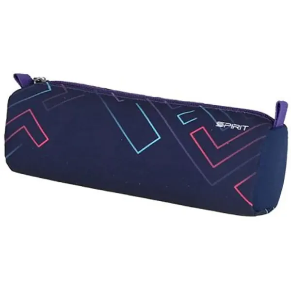 Spirit: Linee Colorate Zaino scuola, zaino su base viola set 4 pezzi 41x20x32cm immagine 4