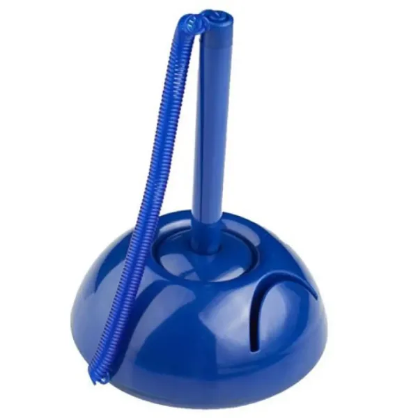 Spirit: Penna a sfera con supporto da tavolo colore blu immagine 1