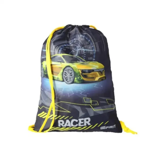 Spirit: Racer set di 4 pezzi di zaino ergonomico Cool per la scuola immagine 3