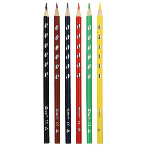 Spirit: Set di 6 matite colorate triangolari Classic immagine 2