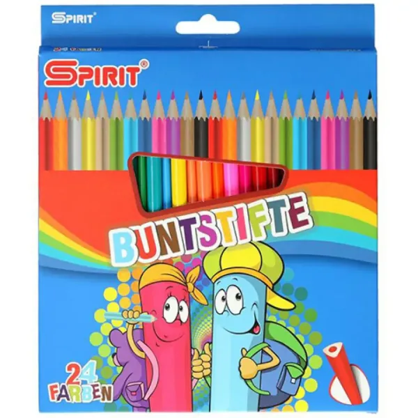 Spirit: Set di matite colorate triangolari Classic da 24 pezzi immagine 1