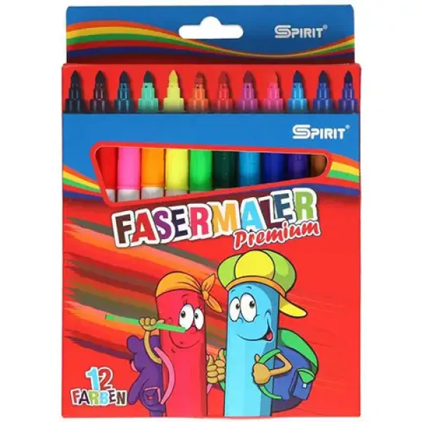 Spirit: Set di pennarelli colorati premium da 12 pezzi immagine 1