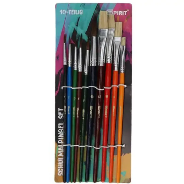 Spirit: Set di pennelli colorati 10 pezzi immagine 1