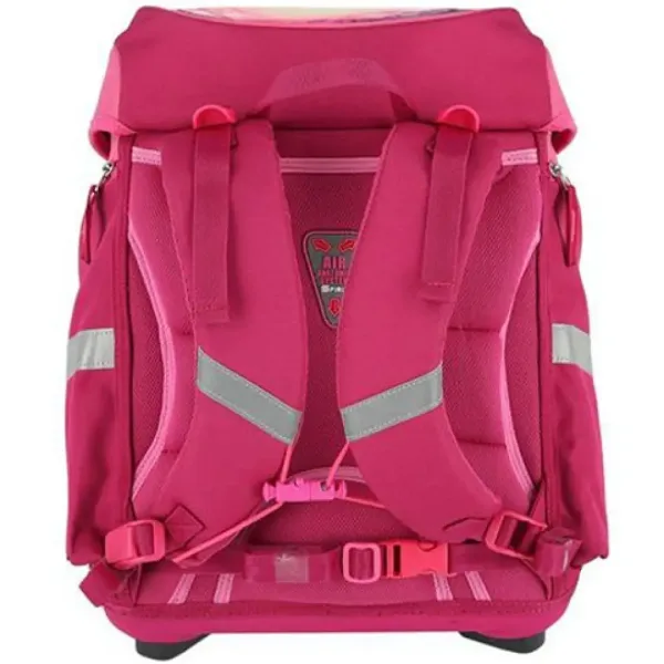 Spirit: Set di zaini ergonomici 3D con unicorno magico, 5 pezzi, con illuminazione a LED, 34x22x41cm immagine 3