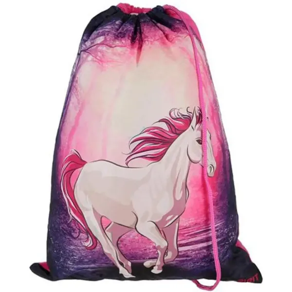 Spirit: Set di zaini ergonomici 3D con unicorno magico, 5 pezzi, con illuminazione a LED, 34x22x41cm immagine 7