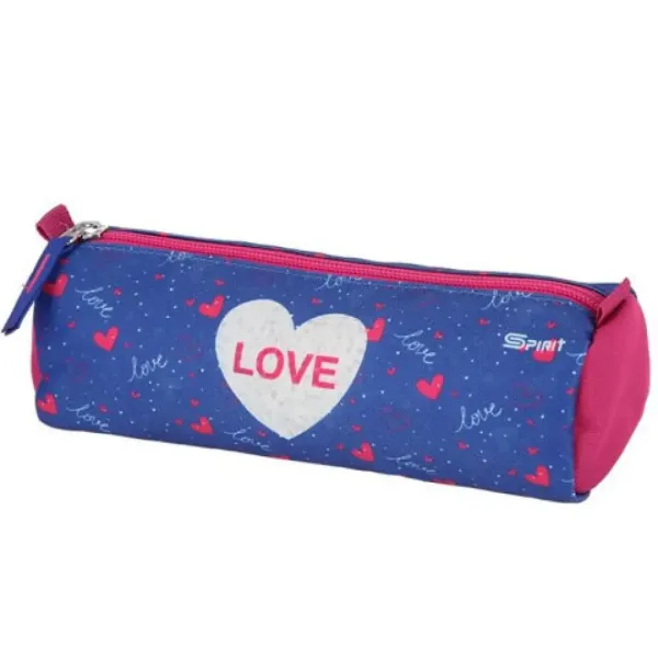 Spirit: Set di zaini scolastici Heart love 5 pezzi con accessori e luce LED immagine 4