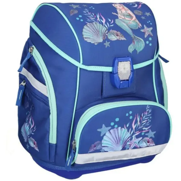Spirit: Set zaino scolastico 5 pezzi color sirena blu con accessori immagine 2