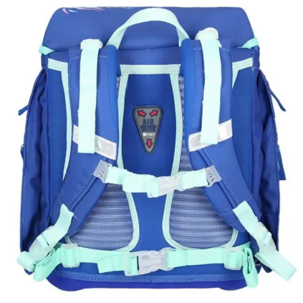 Spirit: Set zaino scolastico 5 pezzi color sirena blu con accessori immagine 3