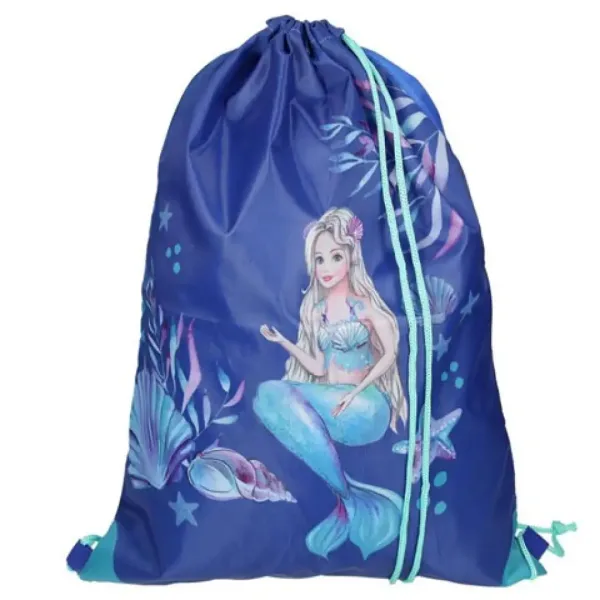 Spirit: Set zaino scolastico 5 pezzi color sirena blu con accessori immagine 7