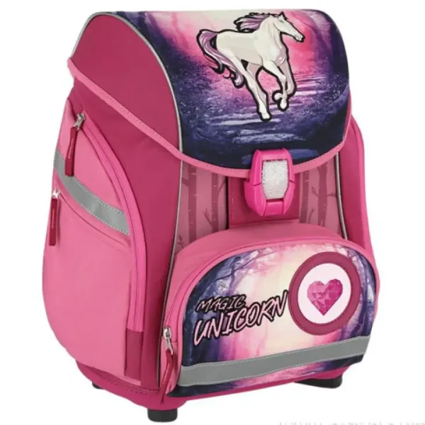 Spirit: Set zaino scolastico magico unicorno 5 pezzi con accessori e luce LED immagine 2