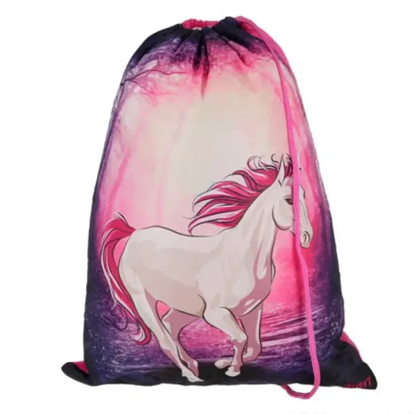 Spirit: Set zaino scolastico magico unicorno 5 pezzi con accessori e luce LED immagine 8