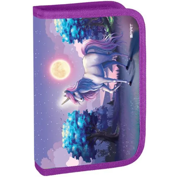Spirit: Sii magico, astuccio pieghevole con fantasia di unicorni, completo di 28 pezzi immagine 1