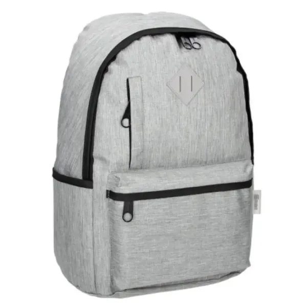 Spirit: Spot zaino scolastico color argento, zaino 41x29x19cm immagine 2