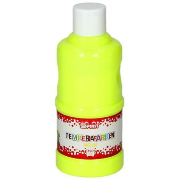 Spirit: Tempera color neon giallo 250ml immagine 1