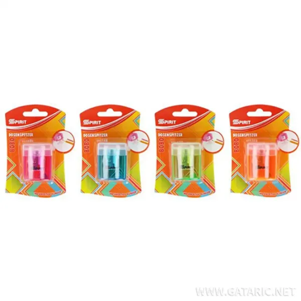 Spirit: Temperino in plastica Bobo in diversi colori, confezione da 1 pezzo immagine 1