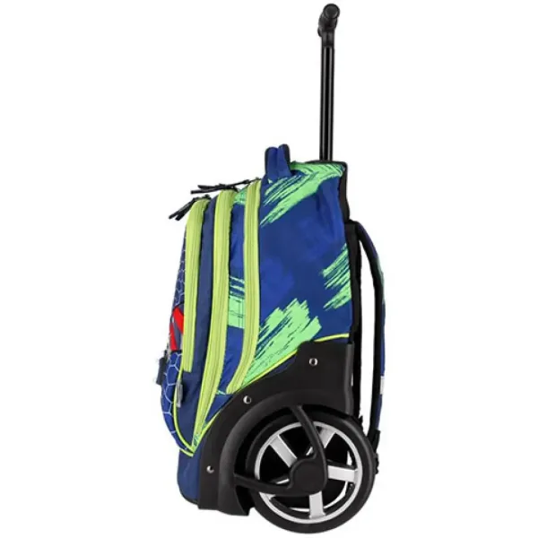 Spirit: Trolley Football No.10 zaino scuola con ruote 23x34x46cm immagine 2