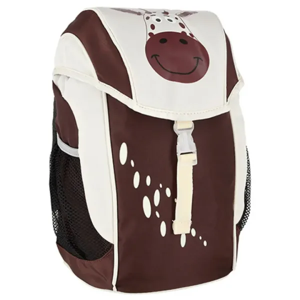 Spirit: Zaino anatomico per bambini in età prescolare, colore marrone-bianco a macchie, 21x15x34cm immagine 1