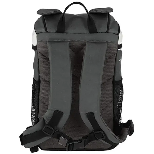 Spirit: Zaino anatomico per lasilo di colore grigio con topolini 21x15x34cm immagine 2