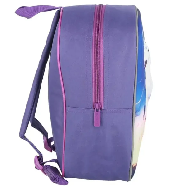 Spirit: Zaino asilo arrotondato 3D con motivo unicorno 30x25x12cm immagine 2