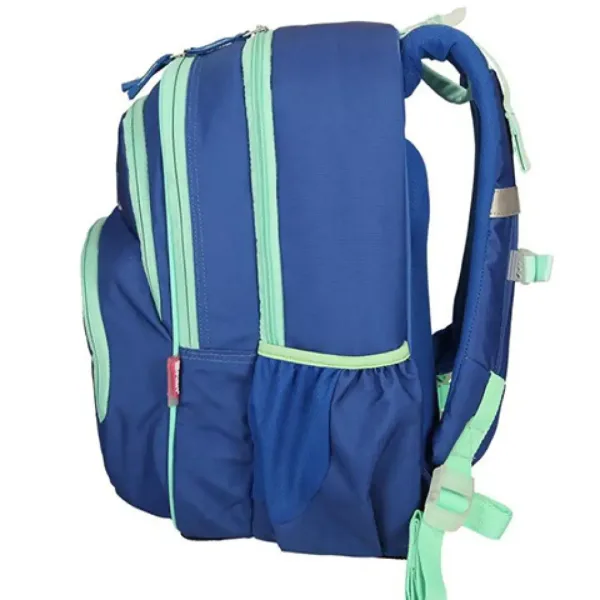 Spirit: Zaino ergonomico arrotondato blu con motivo sirena 40x20x18cm immagine 2