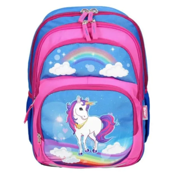 Spirit: Zaino ergonomico scolastico con unicorno immagine 1