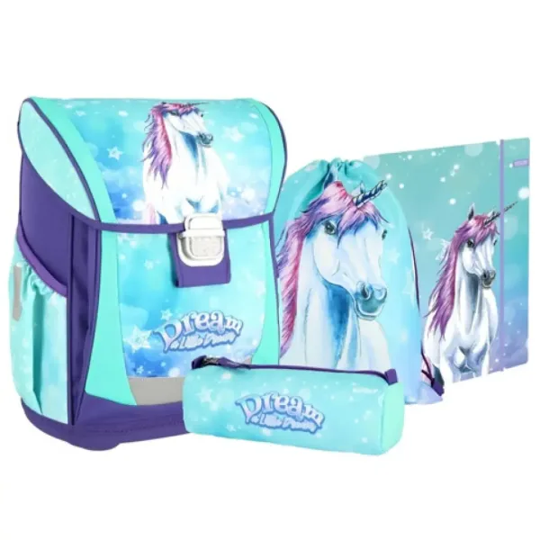 Spirit: Zaino ergonomico unicorno Cool Little Dream, set da 4 pezzi immagine 1