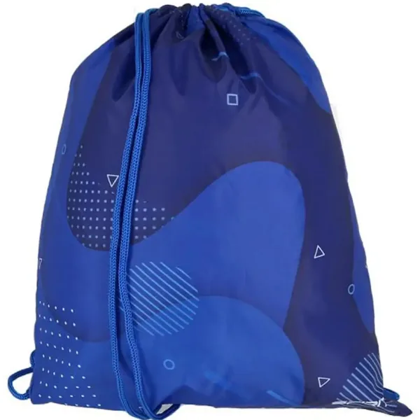 Spirit: Zaino scolastico Blue Cloud blu, set 4 pezzi 41x20x32cm immagine 3