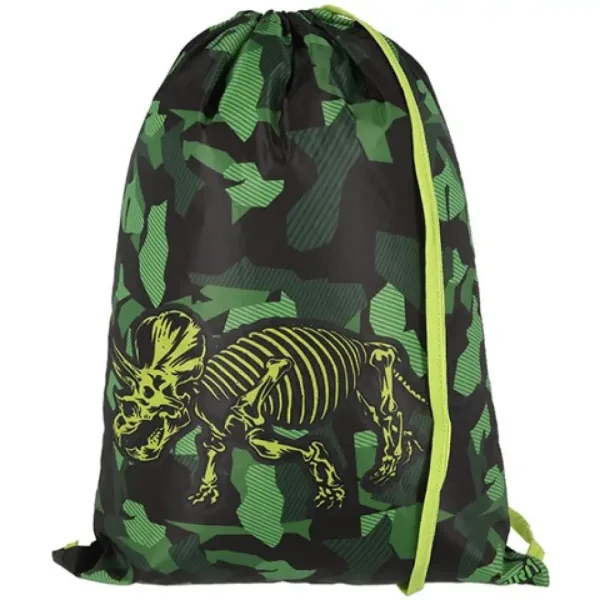 Spirit: Zaino scolastico a LED con motivo 3D Triceratops, set da 5 pezzi immagine 7