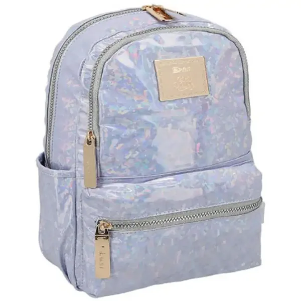 Spirit: Zaino scolastico arrotondato Lizzy color lilla, 27x12,5x33cm immagine 1